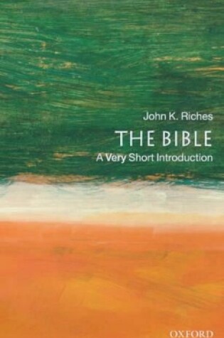 Cover of The Bible: A Very Short Introduction