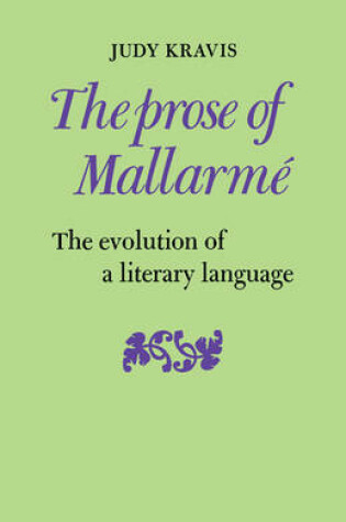 Cover of The Prose of Mallarme