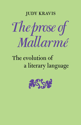 Book cover for The Prose of Mallarme