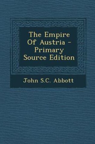 Cover of The Empire of Austria