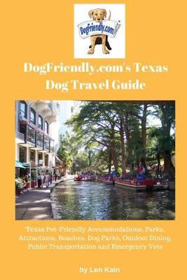 Book cover for DogFriendly.com's Texas Dog Travel Guide