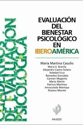 Cover of Evaluacion del Bienestar Psicologico En Iberoamerica