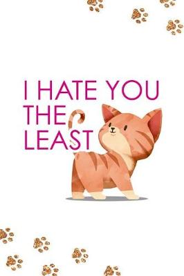 Book cover for I Hate You the Least
