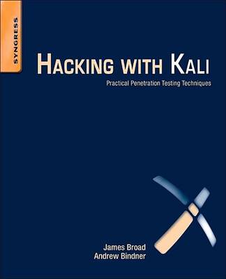 Book cover for Hacking with Kali
