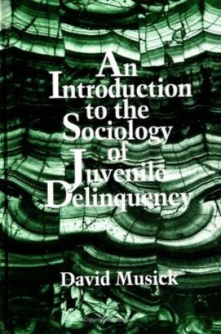 Cover of An Introduction to the Sociology of Juvenile Delinquency