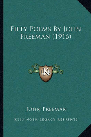 Cover of Fifty Poems by John Freeman (1916)