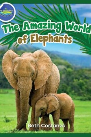 Cover of Elephants Activity Workbook for Kids ages 4-8!