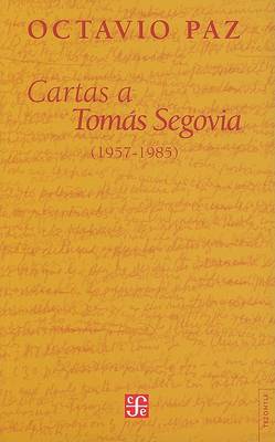 Cover of Cartas A Tomas Segovia