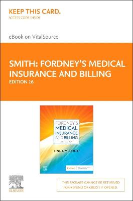 Book cover for Fordney's Medical Insurance and Billing - Elsevier eBook on Vitalsource (Retail Access Card)