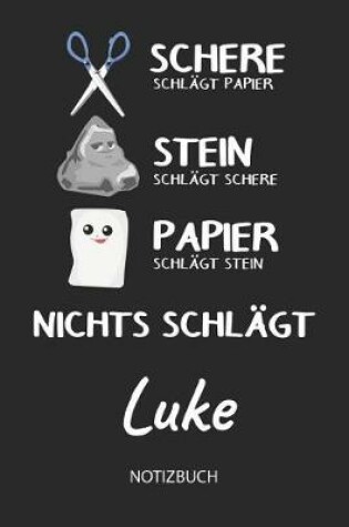 Cover of Nichts schlagt - Luke - Notizbuch