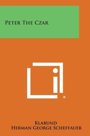 Cover of Peter the Czar