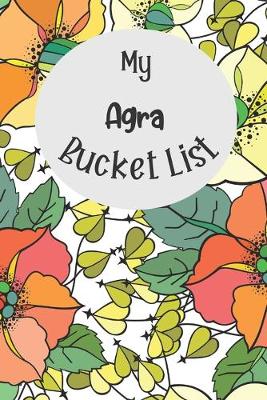 Book cover for My Agra Bucket List