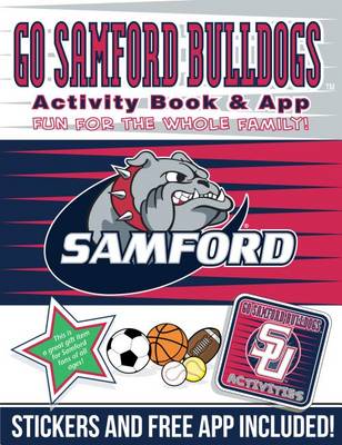 Book cover for Go Samford Bulldogs Activity Book & App