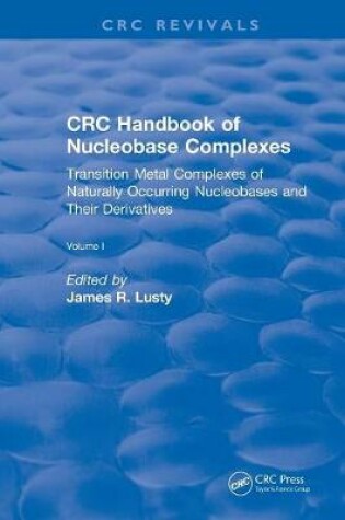 Cover of CRC Handbook of Nucleobase Complexes