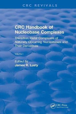 Cover of CRC Handbook of Nucleobase Complexes