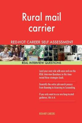 Book cover for Rural Mail Carrier Red-Hot Career Guide; 1184 Real Interview Questions