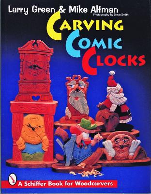 Book cover for Carving Comic Clocks