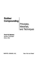 Cover of Rubber Compounding