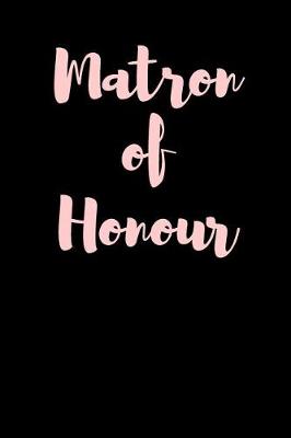 Book cover for Matron of Honour