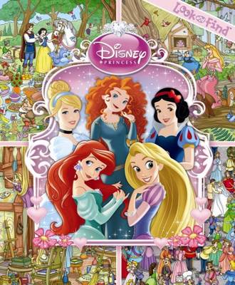 Book cover for Disney Princess Look & Find