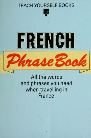 Cover of French Phrase Book