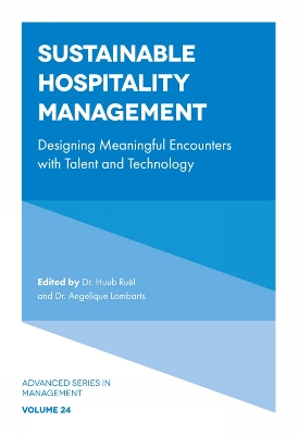 Book cover for Sustainable Hospitality Management