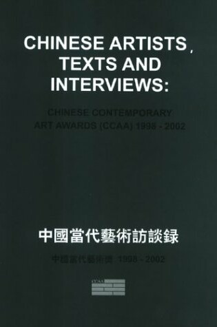 Cover of Chinese Artists, Texts and Interviews