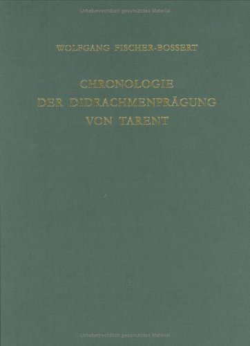 Cover of Chronologie Der Didrachmenpragung Von Tarent