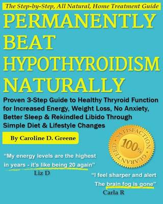 Book cover for Permanently Beat Hypothyroidism Naturally