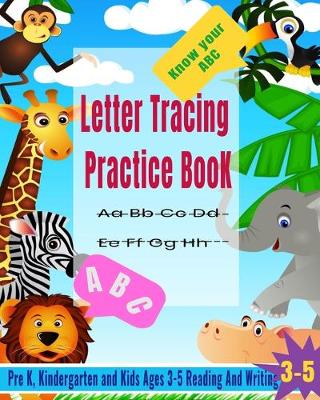 Book cover for Letter Tracing Practice Book