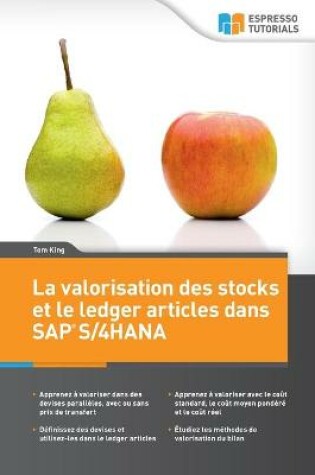 Cover of La valorisation des stocks et le ledger articles dans SAP S/4HANA