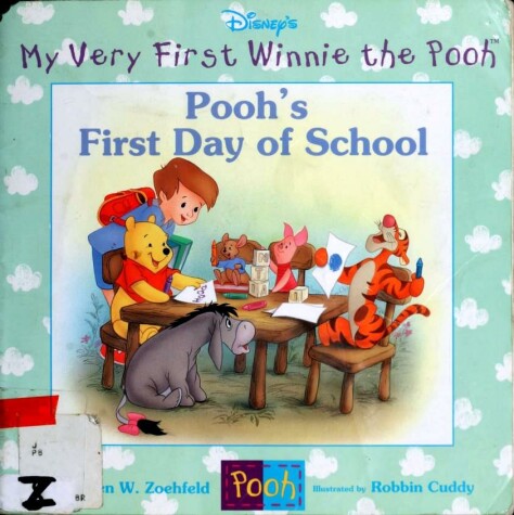 Book cover for Pooh's First Day of School