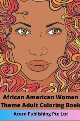 Cover of African American Women Theme Adult Coloring Book