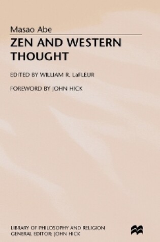 Cover of Zen and Western Thought
