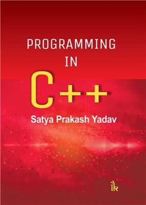 Book cover for Programming In C++