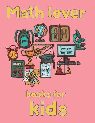 Book cover for Math lover books for kids