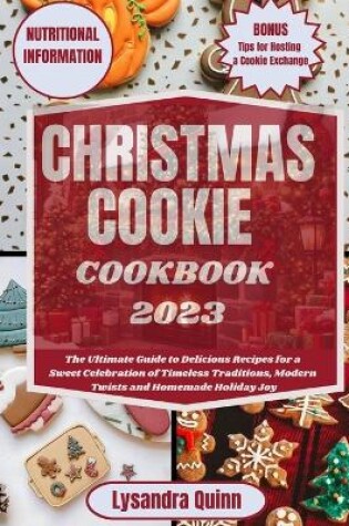 Cover of Christmas Cookie Cookbook 2023