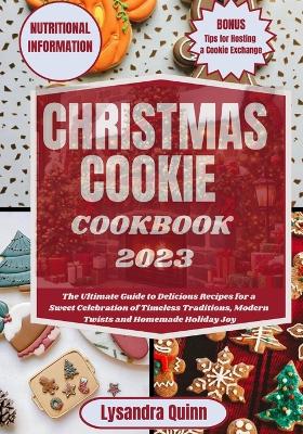 Book cover for Christmas Cookie Cookbook 2023