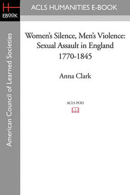 Book cover for Women's Silence, Men's Violence