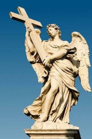 Cover of Angel Statue holding a Cross Journal