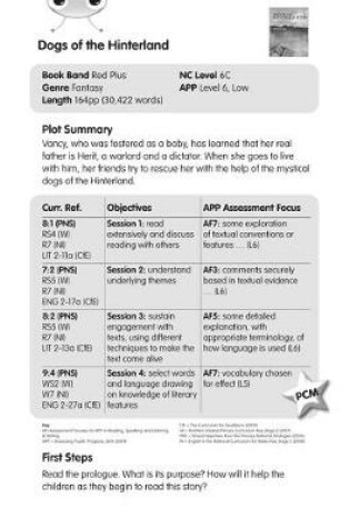 Cover of BC Red (KS2) +/6C Dogs of the Hinterland Guided Reading Card