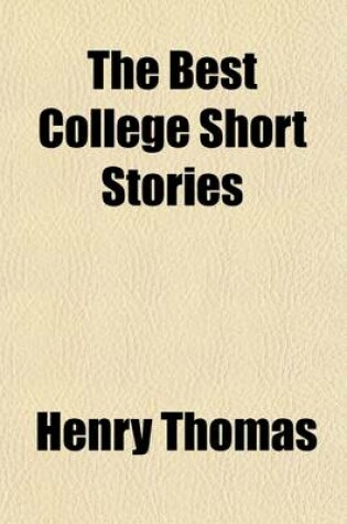 Cover of The Best College Short Stories; 191718-