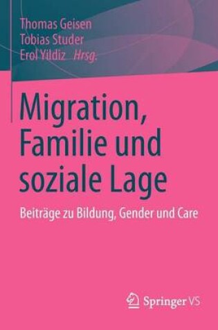 Cover of Migration, Familie Und Soziale Lage