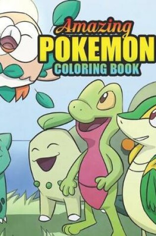 Cover of Amazing pokemon coloring book