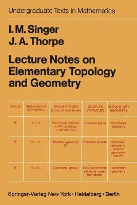 Book cover for Lecture Notes on Elementary Topology and Geometry