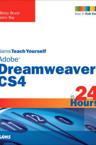 Cover of Sams Teach Yourself Adobe Dreamweaver CS4 in 24 Hours