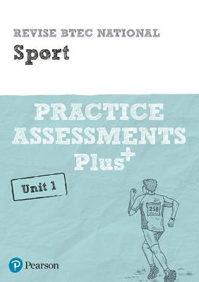 Book cover for Pearson REVISE BTEC National Sport Practice Assessments Plus U1