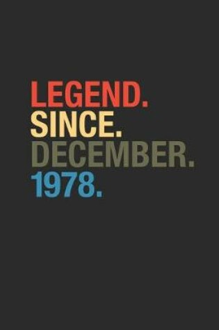 Cover of Legend Since December 1978