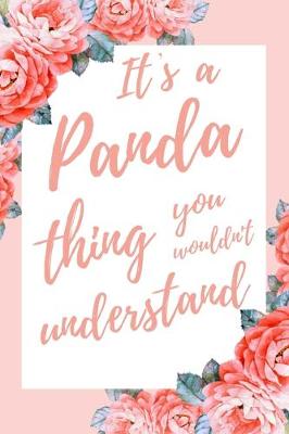 Book cover for It's a Panda Thing You Wouldn't Understand