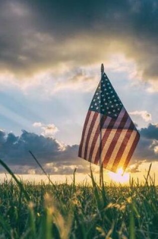 Cover of A Sunlit American Flag in a Field United States Journal